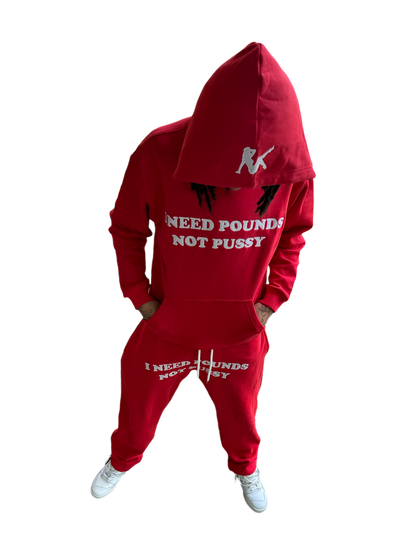 "I NEED POUNDS NOT P*SSY" Trap Luxury Pullover