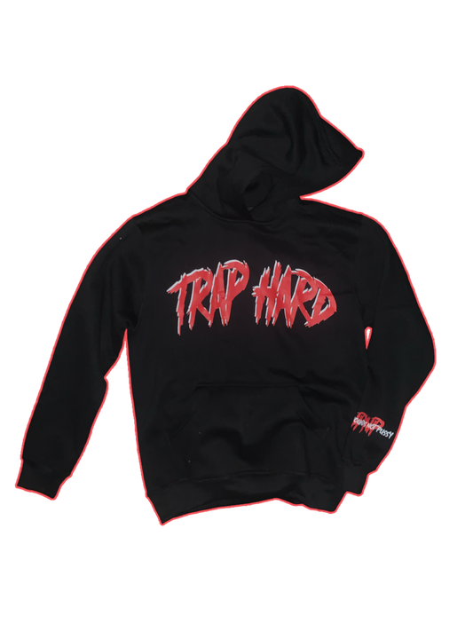 TONY MONTANA "TRAP HARD" GRAPHIC PULLOVER